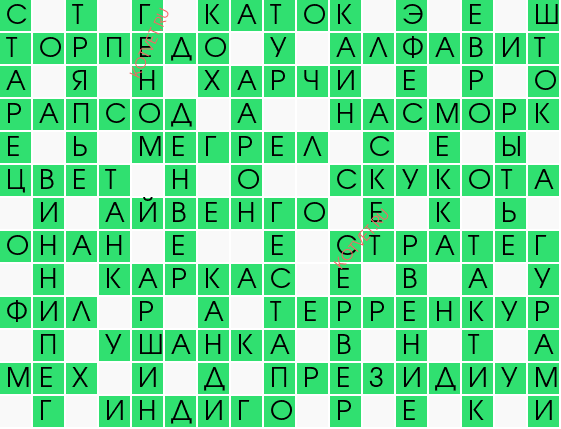 С кем встречается олег на картине 8 букв сканворд